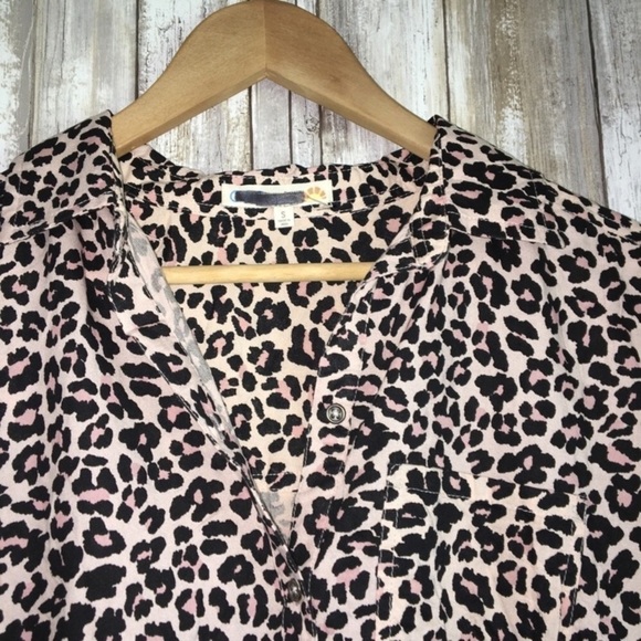C&C California Pink Leopard Popover - Picture 4 of 5